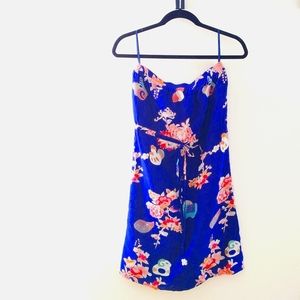 Silk Floral Dress by Lux